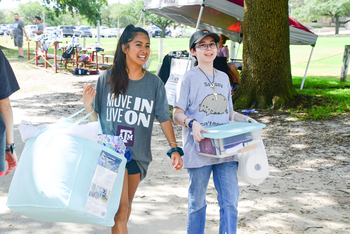 Texas A&M University Move-In Day 2019